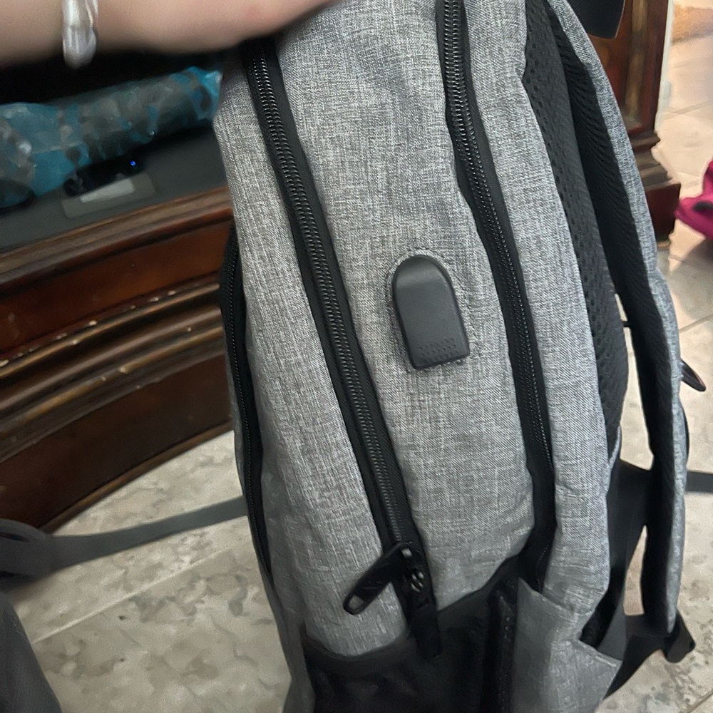 Gray Backpack - image 5